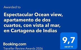Espectacular Ocean view, apartamento de dos cuartos, con vista al mar, en Cartagena de Indias